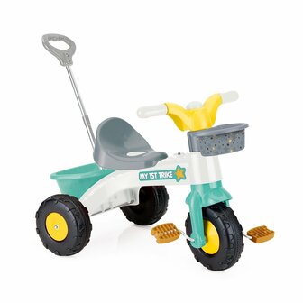 Dolu Driewieler 70x47x70 cm Groen/Geel/Wit/Grijs