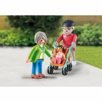 Playmobil 71613 My Life Grootouders met Baby