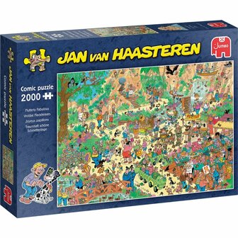 Jumbo Puzzel Jan Van Haasteren Vrolijke Fladderaars 2000 Stukjes