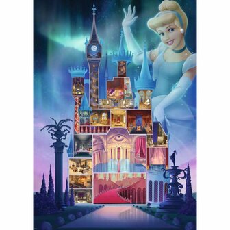 Ravensburger Puzzel Disney Castle Collection Cinderella 1000 Stukjes