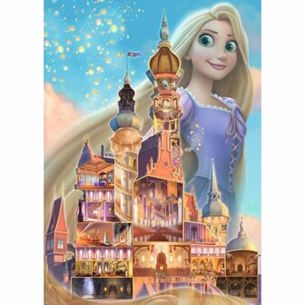 Ravensburger Puzzel Disney Castle Rapunzel 1000 Stukjes