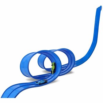 Flexibele Racebaan 400 cm Blauw