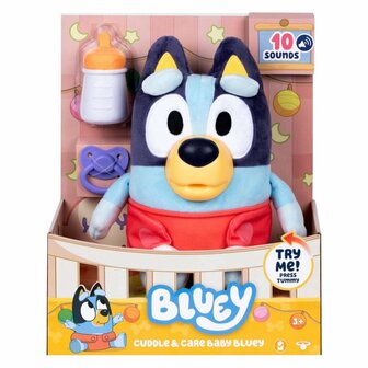 Bluey Interactieve Knuffel Baby Bluey + Geluid