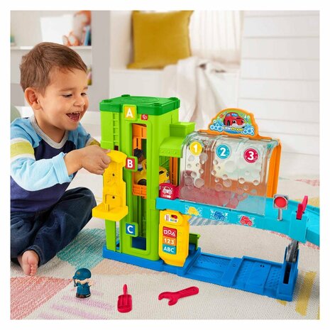 Fisher Price Little People Garage + Licht en Geluid