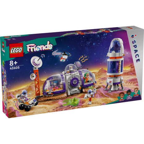 Lego Friends 42605 Ruimtebasis op Mars + Raket