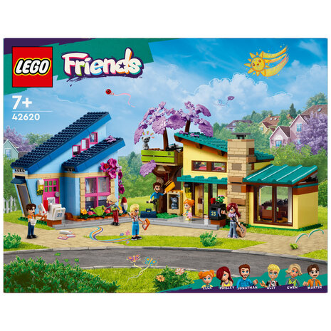 Lego Friends 42620 Olly en Paisleys Huizen