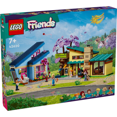 Lego Friends 42620 Olly en Paisleys Huizen