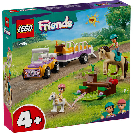 Lego Friends 42634 Paard en Pony Aanhangwagen