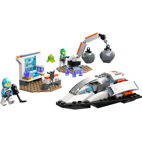 Lego City 60429 Space Ruimteschip en Ontdekking van Asteroïde