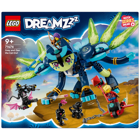 Lego Dreamzzz 71476 Zoey and Zian The Cat-Owl