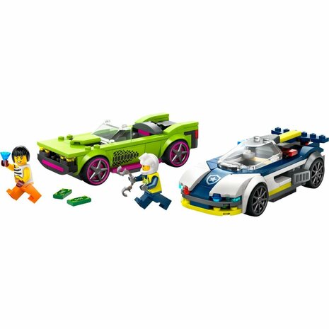 Lego City 60415 Politiewagen en Snelle Achtervolging