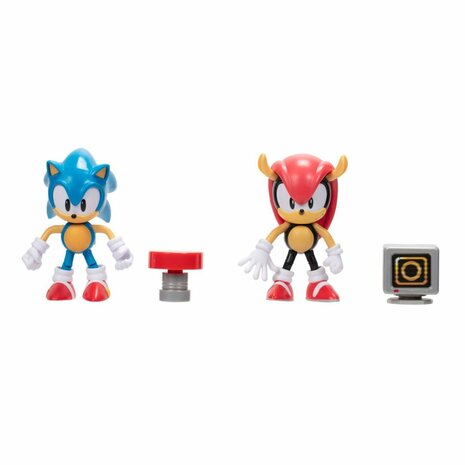 Sonic Figuren Sonic en Classic Mighty 10 cm