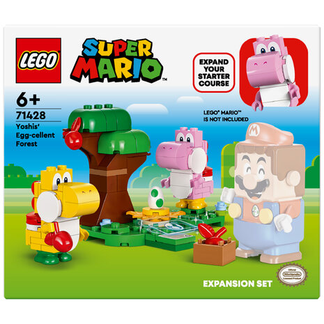 Lego 71428 Super Mario Yoshi's Egg Cellent Forest