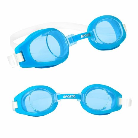 SportX Junior Zwembril 3 Sterren Groen/Blauw/Oranje Assorti