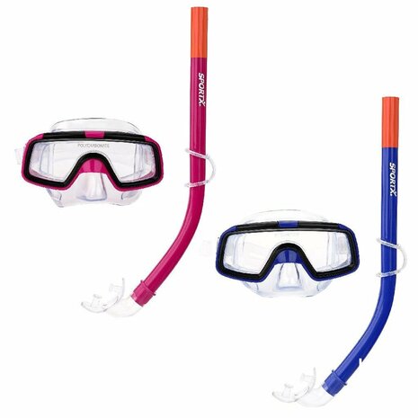 SportX Kids Snorkelset 3 Sterren Assorti