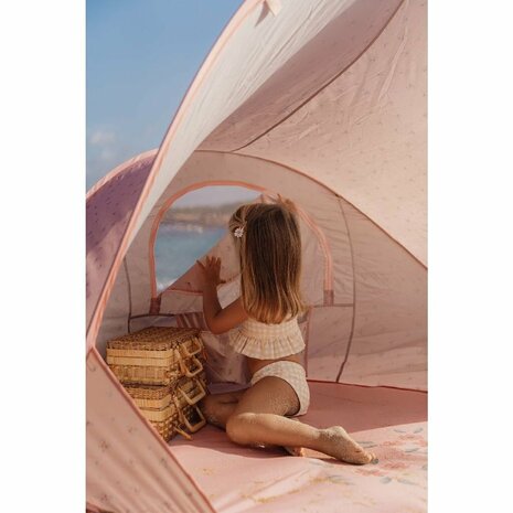 Little Dutch Flowers Pop-Up Tent 122x110x122 cm Roze