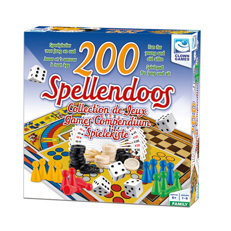 Clown Games Spellendoos 200-delig