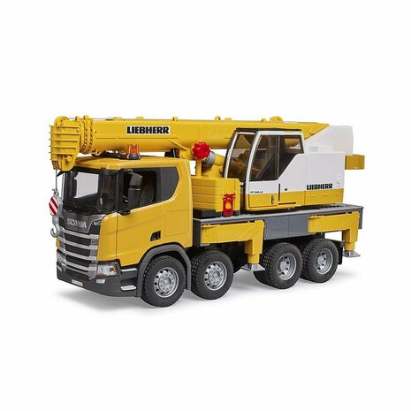 Bruder 03571 Scania Super 560R Liebherr Kraanwagen + Licht en Geluid