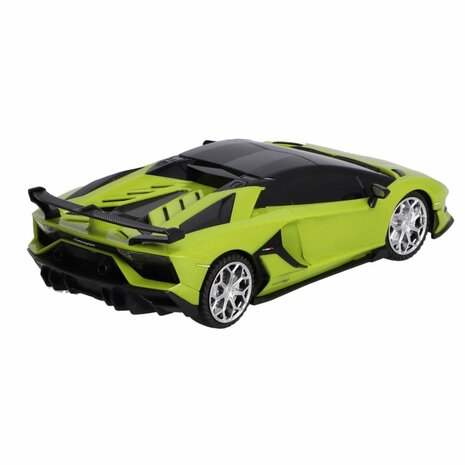 RC Lamborghini Aventador SVJ Roadster 1:24 + Licht Neon Groen