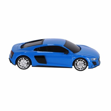 RC Audi R8 V10 Coupé 1:24 + Licht Blauw