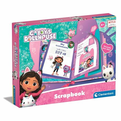 Clementoni Gabby's Dollhouse Scrapbook Set