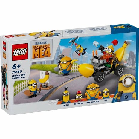 Lego Minions 75580 Minions en Bananenauto