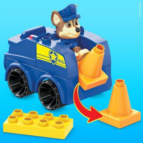 Mega Bloks Paw Patrol Chases Patrol Car