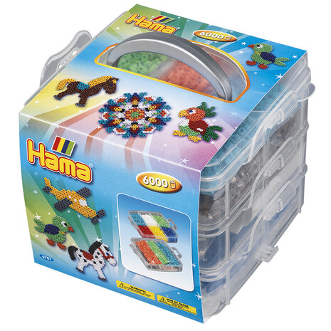 Hama Strijkkralen Storage Box Small 6000 Stuks