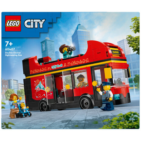 Lego 60407 City Great Vehicles Rode Dubbeldekker