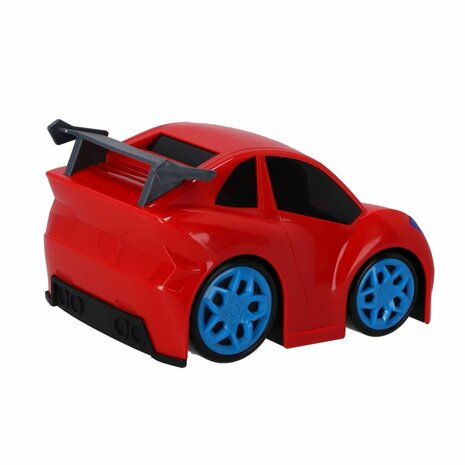 KiddyGo RC Crazy Racer Sport Auto 19 cm + Licht en Geluid Rood