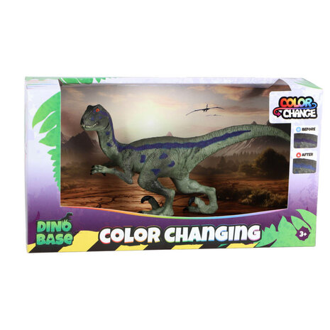 Dinobase Color Change Dino Velociraptor