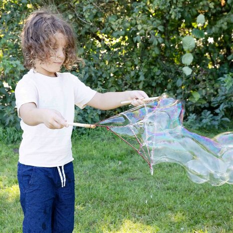 SES Creative Outdoor Spinnenweb Mega Bubbles