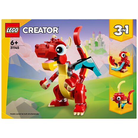 Lego Creator 31145 3in1 Red Dragon