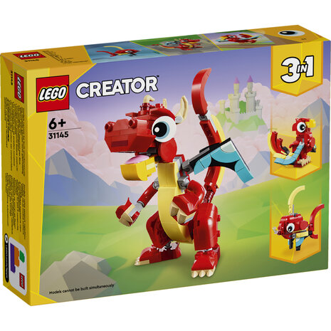 Lego Creator 31145 3in1 Red Dragon