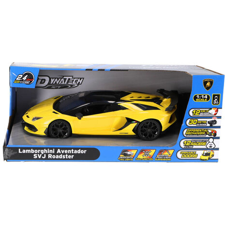 RC Lamborghini Aventador 1:14 + Licht Geel