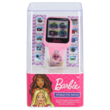 Barbie Interactief Horloge Roze