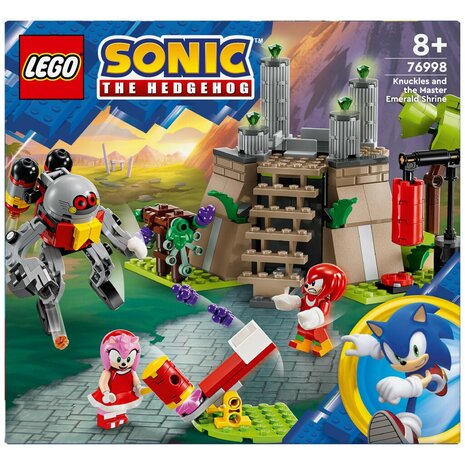 Lego Sonic 76998 Knuckles en Master Emarald Tempel