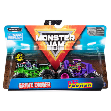 Monster Jam Die-Cast Trucks 1:64 2 Stuks Assorti