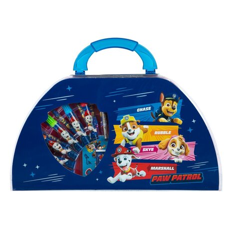 Paw Patrol Kleurkoffer 51-delig