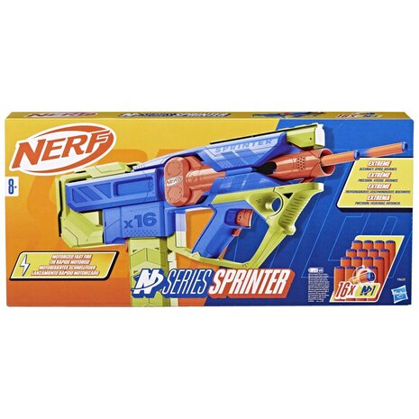 Nerf N Series Sprinter Blaster + 16 Darts