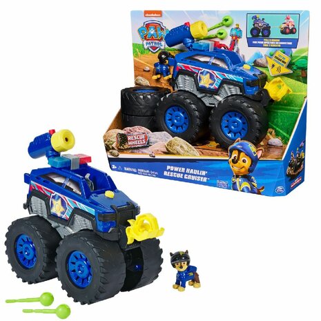 Paw Patrol Rescue Wheels Deluxe Vehicle Chase + Licht en Geluid