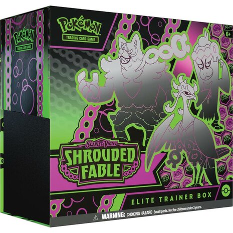 Pokémon Scarlet & Violet Shrouded Fable Elite Trainer Box