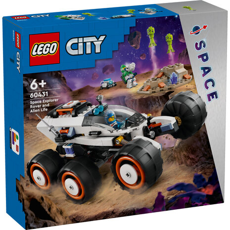 Lego City 60431 Space Ruimteverkenner en Buitenaards Leven