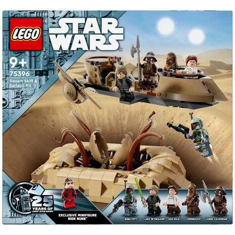 Lego Star Wars 75396 Desert Skiff en Sarlacc-Kuil