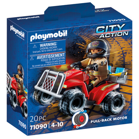 Playmobil 71090 City Action Brandweer Speed Quad