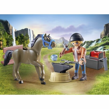 Playmobil 71357 Horses of Waterfall Hoefsmid