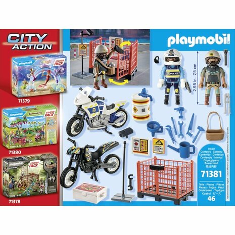 Playmobil 71381 City Action Starter Pack Politie