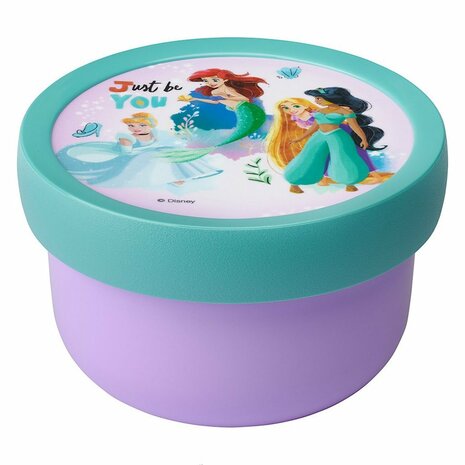 Mepal Campus Fruitbox Disney Princess 300 ml Mint/Paars