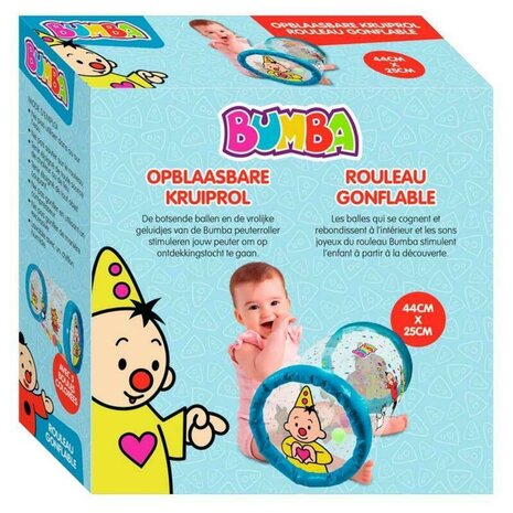 Bumba Opblaas Kruiprol Confetti 44x25 cm