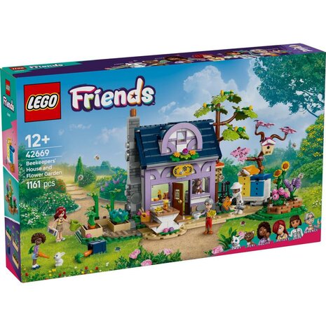 Lego Friends 42669 Imkershuis en Bloementuin